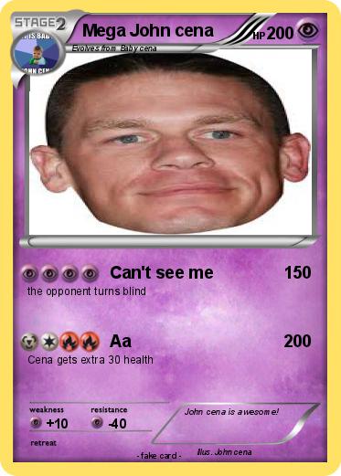 Pokemon Mega John cena