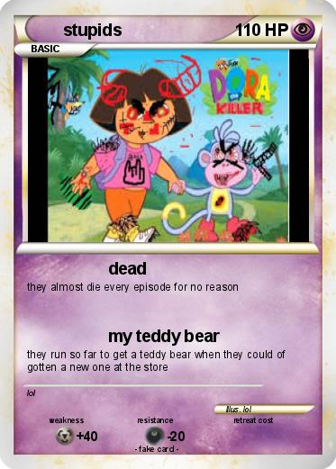 Pokemon stupids