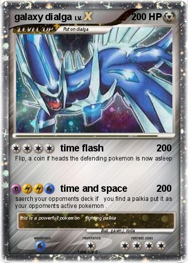 Pokemon galaxy dialga
