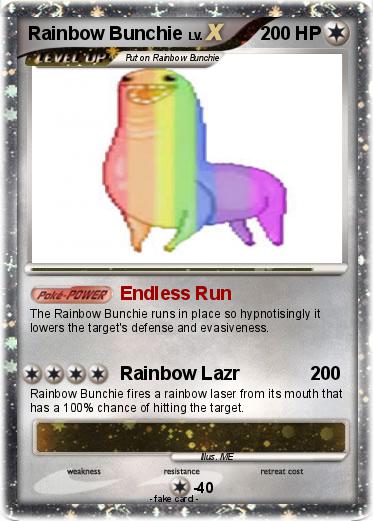 Pokemon Rainbow Bunchie
