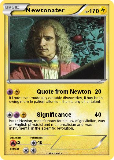 Pokemon Newtonater