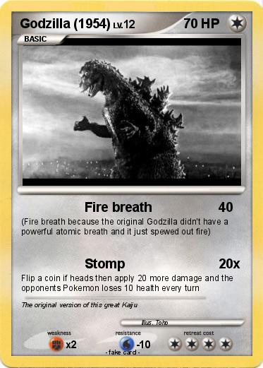 Pokemon Godzilla (1954)