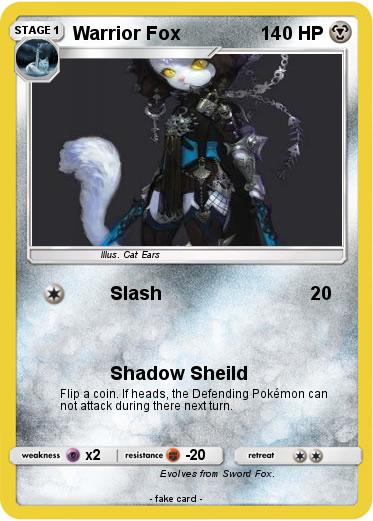 Pokemon Warrior Fox