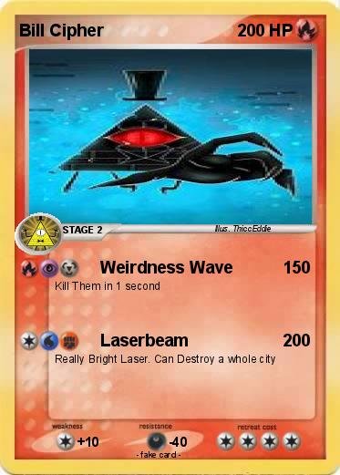 Pokemon Bill Cipher