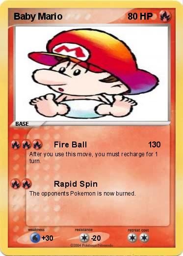 Pokemon Baby Mario