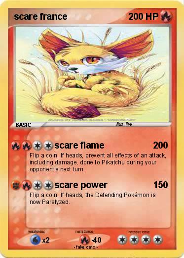 Pokemon scare france