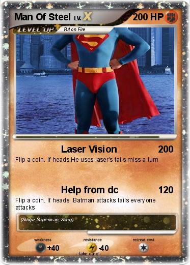 Pokemon Man Of Steel