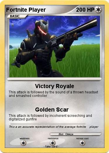 Pokemon Fortnite Player