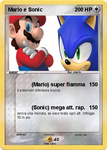 Pokemon Mario e Sonic