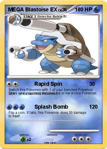 Pokemon MEGA Blastoise EX