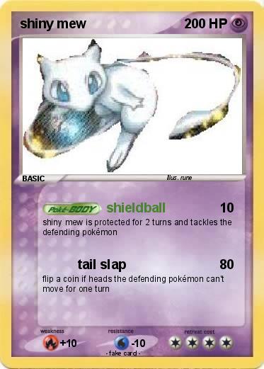 Pokemon shiny mew