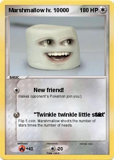 Pokemon Marshmallow lv. 10000