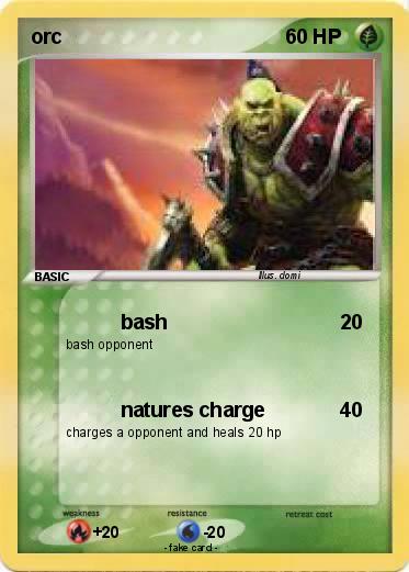Pokemon orc