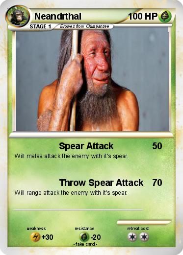 Pokemon Neandrthal