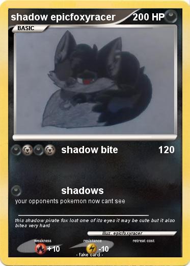 Pokemon shadow epicfoxyracer