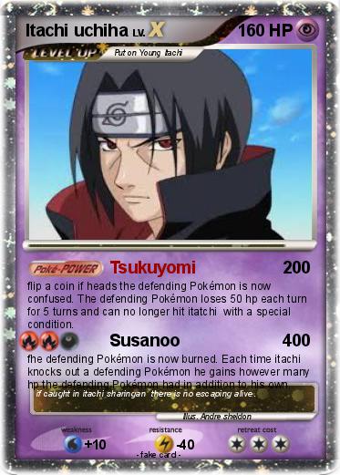 Pokemon Itachi uchiha
