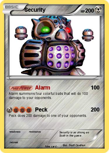 Pokemon Security