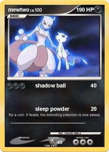 Pokemon mewtwo