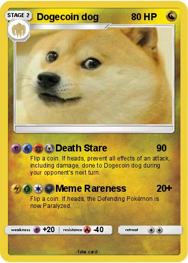 Pokemon Dogecoin dog
