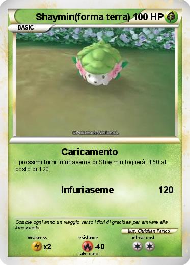 Pokemon Shaymin(forma terra)