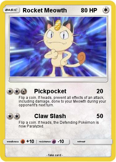 Pokemon Rocket Meowth