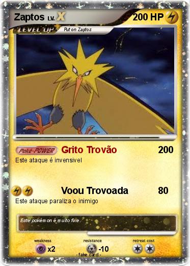 Pokemon Zaptos