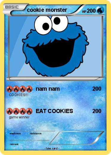 Pokemon cookie monster