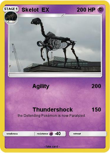 Pokemon Skelot  EX