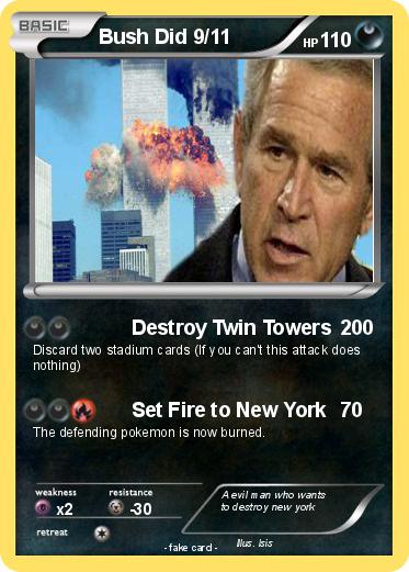 Pokemon Bush Did 9/11