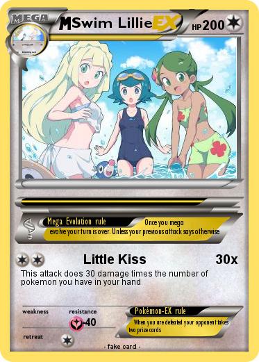Pokemon Swim Lillie