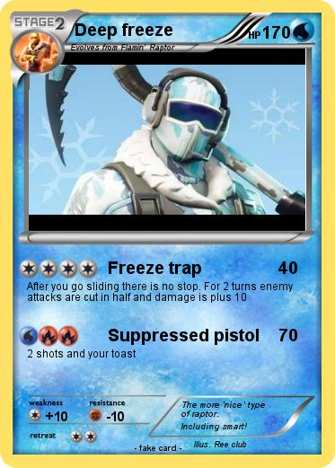 Pokemon Deep freeze