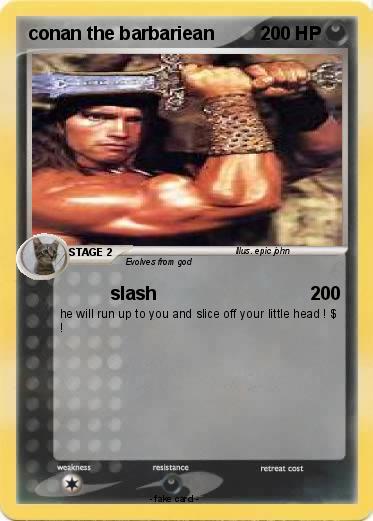 Pokemon conan the barbariean