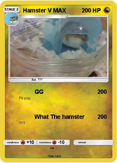 Pokemon Hamster V MAX
