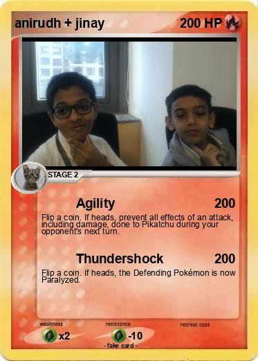 Pokemon anirudh + jinay