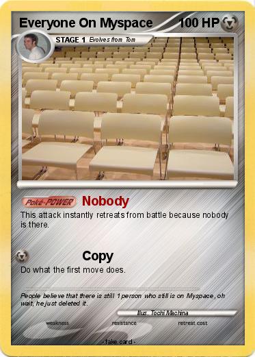 Pokemon Everyone On Myspace
