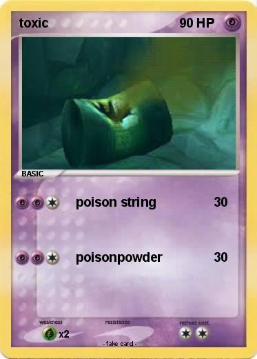 Pokemon toxic