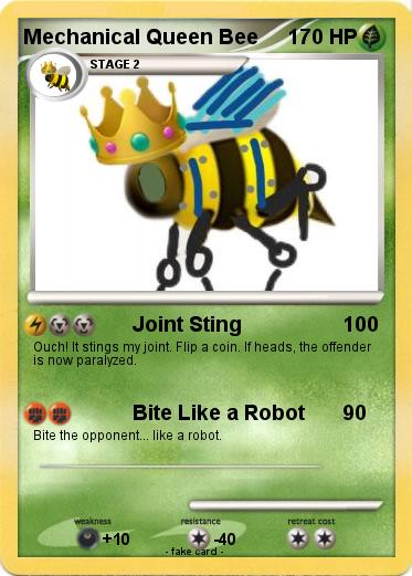 Pokemon Mechanical Queen Bee