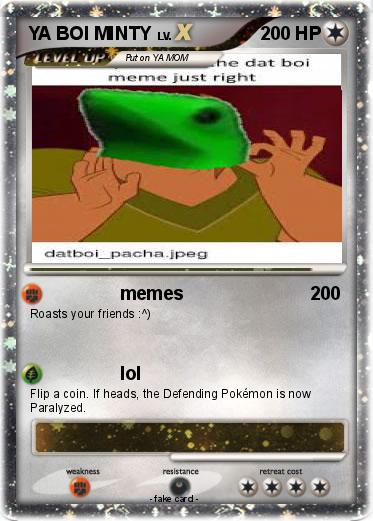 Pokemon YA BOI MINTY