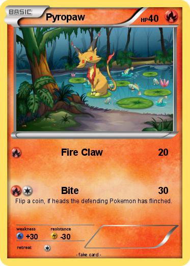 Pokemon Pyropaw