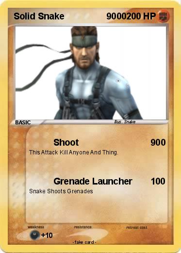 Pokemon Solid Snake                 9000