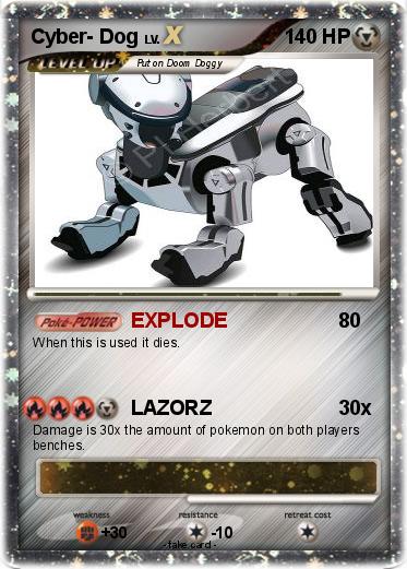 Pokemon Cyber- Dog