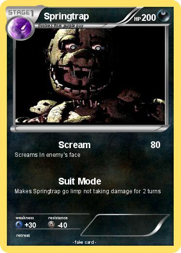 Pokemon Springtrap