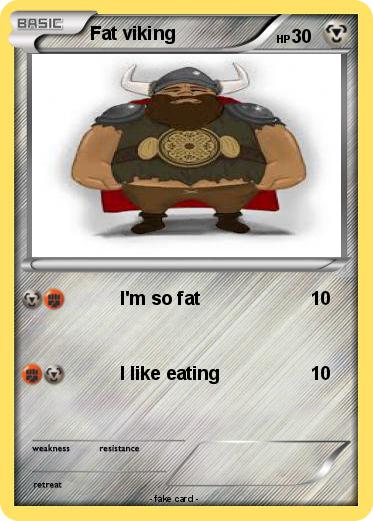 Pokemon Fat viking