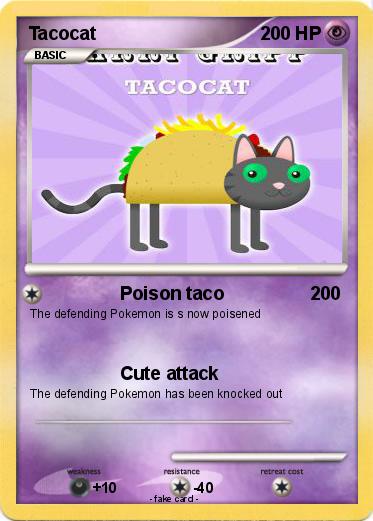 Pokemon Tacocat
