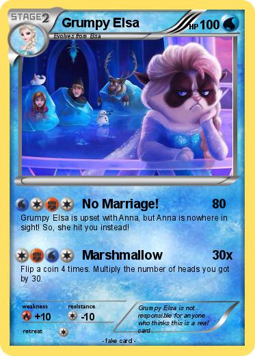 Pokemon Grumpy Elsa