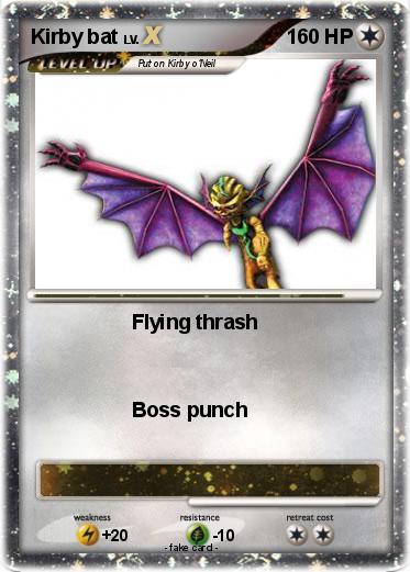 Pokemon Kirby bat