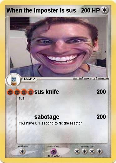 Pokemon When the imposter is sus