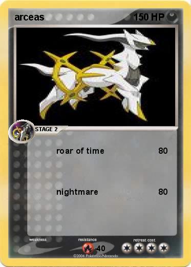 Pokemon arceas