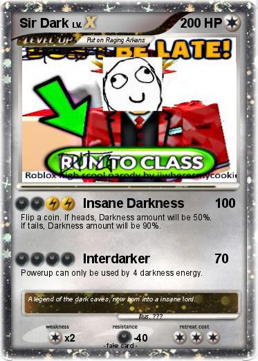 Pokemon Sir Dark