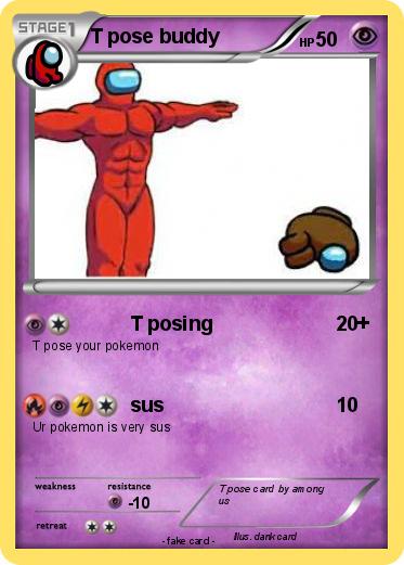 Pokemon T pose buddy